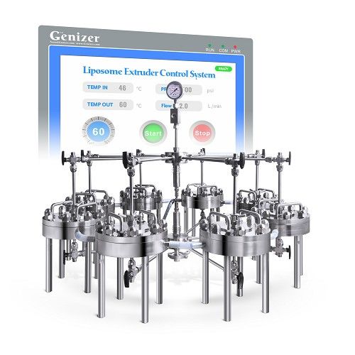 Багатофункціональна онлайн-система екструдерів ліпосом Multi Online фото