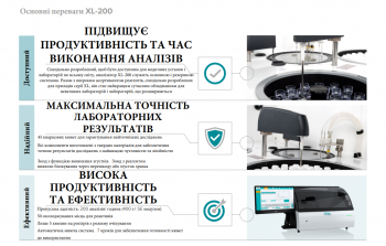 Аналізатор біохімічний автоматичний ERBA XL-200 без ISE, комплект // XL-200 without ISE XL-200 фото