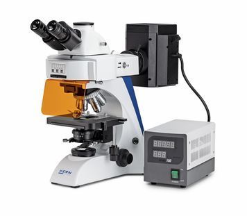 Мікроскоп тринокулярний флуоресцентний OBN 148 // Fluorescence microscope OBN 148 фото